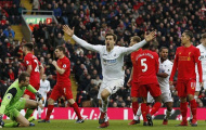 Swansea quật ngã Liverpool trong hiệp 2 siêu kịch tính