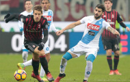 Chơi cực hay, nhưng Milan vẫn 'trắng tay' trước Napoli
