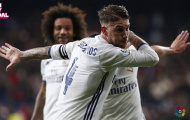 Khoảnh khắc Sergio Ramos 'dab' cùng Lucas Vazquez
