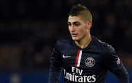 Marco Verratti nhận thẻ vàng vì pha chuyền bóng có 1 không 2