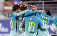 Chùm ảnh: Chiến thắng hủy diệt của Barca ngay trên sân của Eibar