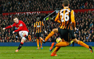 Cú poker của Wayne Rooney vào lưới Hull City