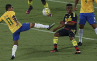Brazil 1-0 Colombia: Hấp dẫn nhưng khan hiếm bàn thắng