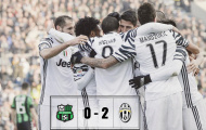 Sassuolo vs Juventus (Vòng 22 Serie A)