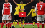 Arsenal 1-2 Watford (vòng 23 Ngoại hạng Anh)