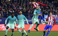 Chùm ảnh: Gục ngã ngay hiệp 1, Atletico nếm trái đắng trước Barcelona