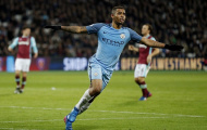 Chùm ảnh: Man City nhàn hạ vượt qua West Ham trong lần tái đấu
