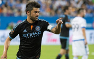David Villa lập siêu phẩm 'cắt kéo' cho New York City