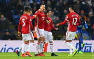 Phá lưới Leicester, Ibrahimovic lập kỷ lục khó tin