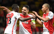 Chùm ảnh: Falcao lập cú đúp, Monaco xây chắc ngôi đầu