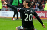Cú đúp của Manolo Gabbiadini trước Sunderland