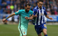 Tình huống Aleix Vidal bị gãy cổ chân, nghỉ hết mùa