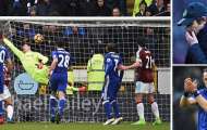 Brady lập siêu phẩm, Chelsea rời Turf Moor trong thất vọng