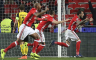 Aubameyang sút hỏng phạt đền, Dortmund sẩy chân đáng tiếc trước Benfica