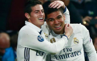 Pha nã đại bác siêu hạng của Casemiro vào luới Napoli