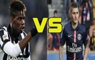 Đọ tài Paul Pogba vs Marco Verratti