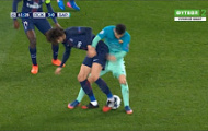 Tình huống Messi bị Rabiot xỏ háng