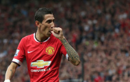 Angel Di Maria khi còn khoác áo Man Utd