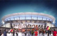 Chùm ảnh: Phát họa sân vận động mới của AS Roma