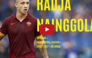 Radja Nainggolan chơi cực hay trong mùa 2016/17