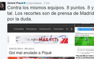 Pique tiếp tục 'đá xoáy' trọng tài La Liga