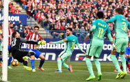 Video tổng hợp Atlético Madrid 1-2 Barcelona (Vòng 24 La Liga)