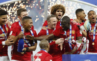 Chùm ảnh: Mourinho lặng lẽ ăn mừng chiếc cúp thứ 2 cùng gia đình