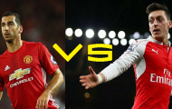 Khi Mesut Oezil đọ tài Henrikh Mkhitaryan
