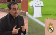 Real Madrid tặng... áo tồn kho cho trọng tài