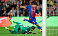 Chùm ảnh: Barca đòi lại ngôi đầu với chiến thắng 6-1 trước Gijon