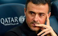 HLV Luis Enrique trông khá vui ở buổi tập phục hồi sau trận Sporting