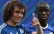 N'Golo Kante và David Luiz - Bức tường thép của Chelsea
