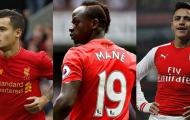 Đội hình kết hợp Liverpool & Arsenal: Siêu tam tấu C-M-S