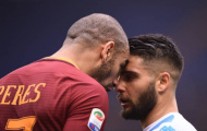 Mertens lập cú đúp, Napoli thắng kịch tính trước Roma