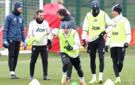 Chùm ảnh: 'Tâm điểm' Rooney chạy hết mình trong buổi tập mới nhất của M.U