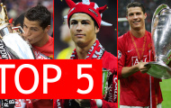 Top 5 điều thú vị về Ronaldo tại Man United 