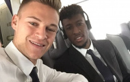 Chùm ảnh: Dàn 'nam thần' Bayern đáp máy bay sang Anh chinh phục Arsenal