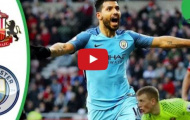 Sunderland 0-2 Manchester City (Vòng 27 Ngoại hạng Anh)