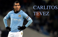Tất cả bàn thắng của Carlos Tevez tại Man City