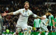 Chùm ảnh: 'Siêu hậu vệ' Ramos tỏa sáng, Real tái chiếm ngôi đầu