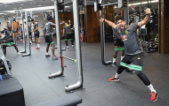 Chelsea tích cực tập gym, chờ màn tiếp đón Man United