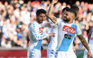 Chùm ảnh: Napoli đại thắng, Dries Mertens quyết giật 'Chiếc giày vàng' 