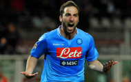 Gonzalo Higuain chơi cực kì bùng nổ trong màu áo Napoli