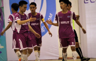 Kết quả futsal VUG khu vực TP.HCM 2017: Nhiều trận cầu cân não - kịch tính