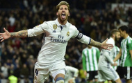 Sau vòng 27 La Liga: 'Siêu nhân' Ramos; Barca chết vì... PSG