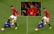 Xem lại tình huống Marcos Rojo giẫm Eden Hazard 