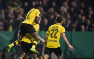 Chùm ảnh: Dortmund hạ gục 'chú ngựa ô' đến từ giải hạng 3