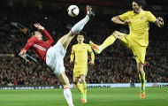 Chùm ảnh: Đánh bại Rostov, Man United chấm dứt chuỗi 3 trận không thắng