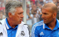 Zidane háo hức tái ngộ Ancelotti