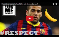Dani Alves từng ăn chuối như Rojo
